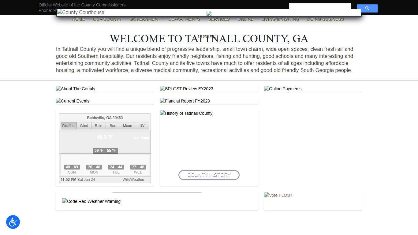 Home - Tattnall County, GA